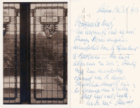Briefkaart van Henry aan zijn neef (13-10-1953), Adriaan Jan Cornelis MG (1862-1939)